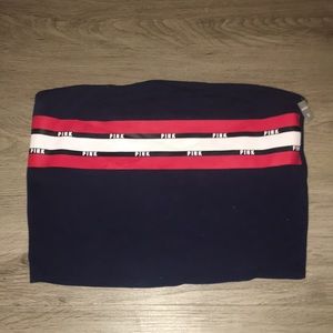 Women’s pink VS tube top